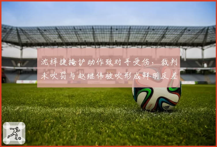 沈梓捷掩护动作致对手受伤，裁判未吹罚与赵继伟被吹形成鲜明反差