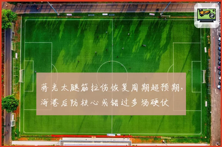 蒋光太腿筋拉伤恢复周期超预期,海港后防核心或错过多场硬仗